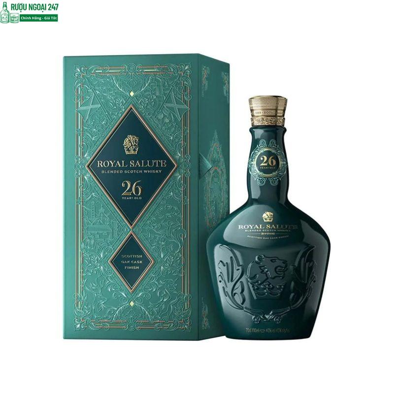 rượu Royal Salute 26 Year Old Scottish Oak Cask Finish