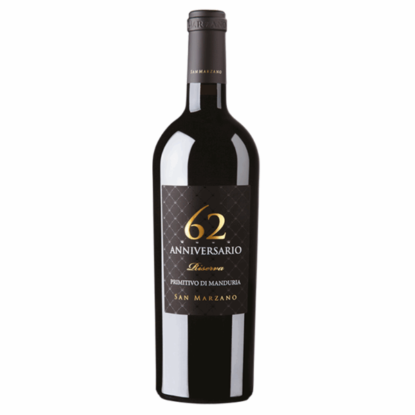 Rượu vang Primitivo di Manduria, 62 Anniversario Riserva