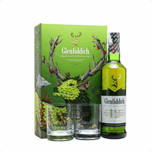 Glenfiddich 12 năm – Hộp quà Tết