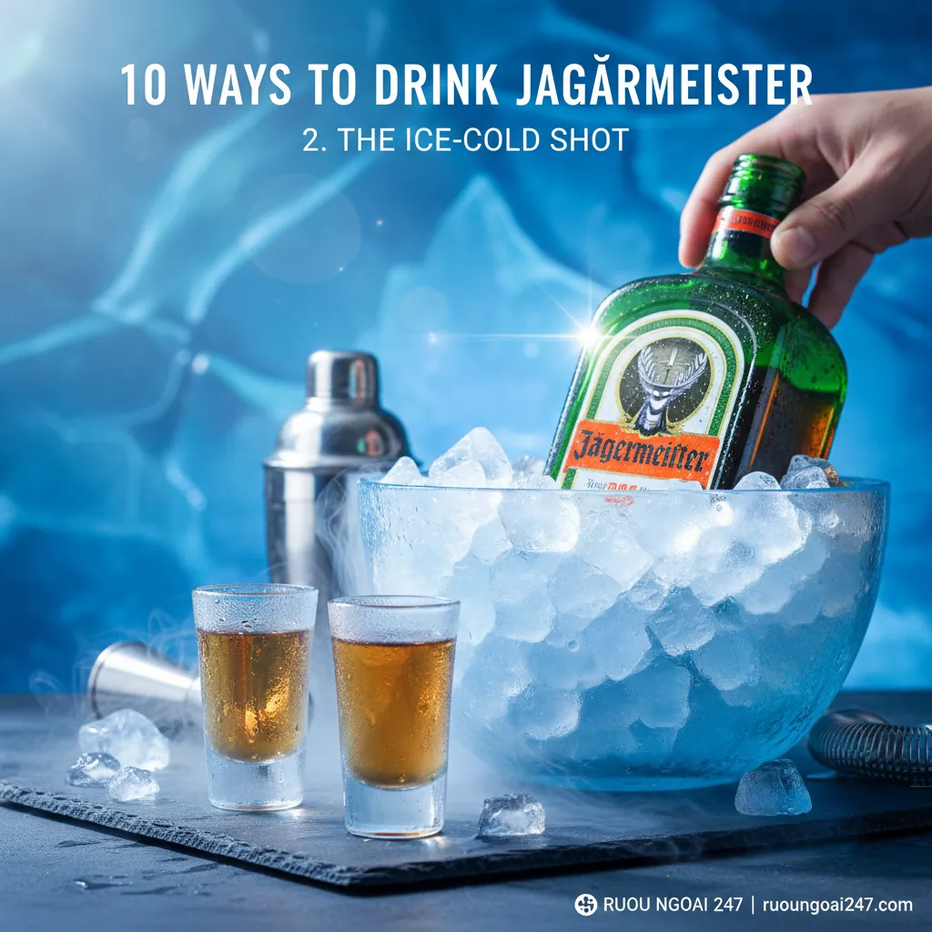 2. Cách uống Jagermeister