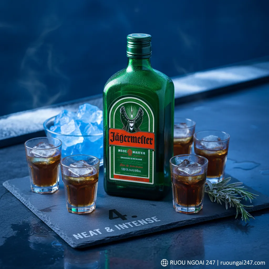 4. Jagermeister đậm vị