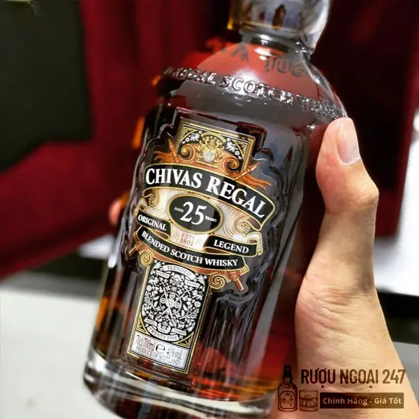 Rượu Chivas 25 giá bao nhiêu?