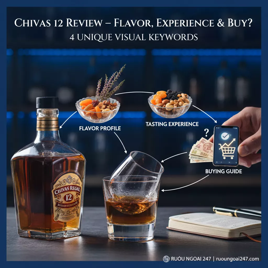 Review Chivas 12 – Hương vị, cảm nhận & nên mua không? 5 Review Chivas 12