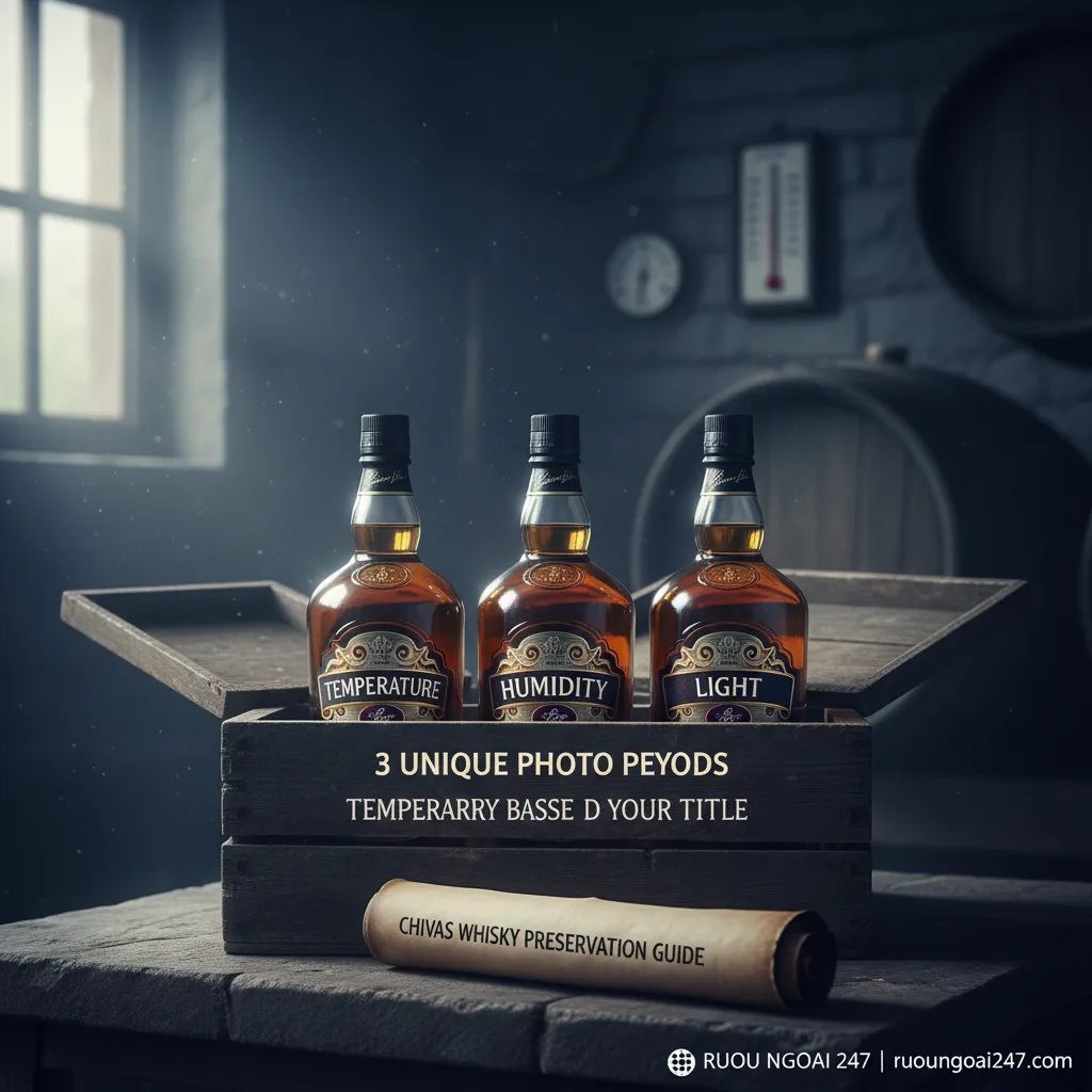 Hướng dẫn bảo quản rượu Chivas để giữ hương vị lâu 1 bảo quản rượu Chivas